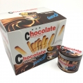 Copo de biscoito de chocolate com sabores de chocolate, baunilha e chá 