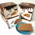 Delicioso wafer de chocolate crocante com preço de fábrica no atacado 
