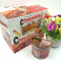 Copo de biscoito de chocolate com sabor de geleia de cranberry de 40g 