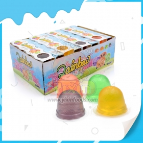 copo de gelatina doce