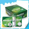 4 unidades de chiclete super coração sabor menta 