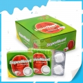 4 unidades de chiclete sabor melancia super coração 