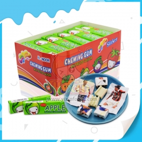 Chiclete sabor maçã