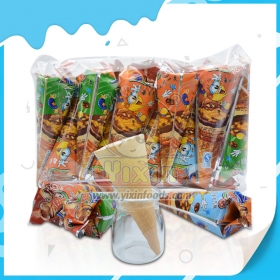 marshmallow em forma de sorvete