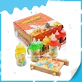Mamadeira com bico pequeno de 3 cores, mini balas de frutas 