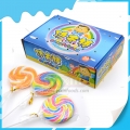 30G Hot sale redondo arco-íris colorido grande pirulito 