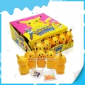 Novo produto 2017, brinquedo pikachu, chiclete com papel de tatuagem 