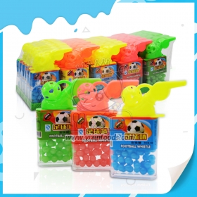 apito de futebol brinquedo doce