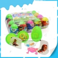 Novo produto Ovo engraçado com tatuagem e imprensa doce e brinquedo 