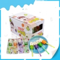Sabores duplos de maçã e morango Whistle Lollipop Company 