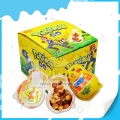 Promoção Ovo Surpresa Engraçado de Desenho Animado Chocolate com Brinquedo e Biscoito 
