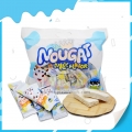 60 balas de leite nougat duras e mastigáveis 