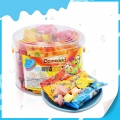 Bala dura sabor fruta linda carimbo brinquedo doce crianças gostam 