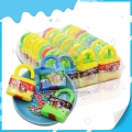 Lindo brinquedo de cadeado com mini doces com sabor de frutas 