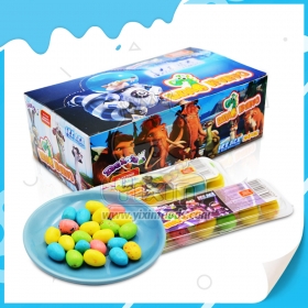 Ovos de dinossauro chiclete