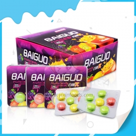 Goma de mascar de frutas e doces BAIGUO