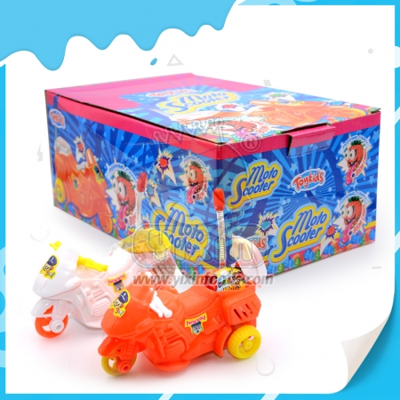 Doce de brinquedo com doces estourando