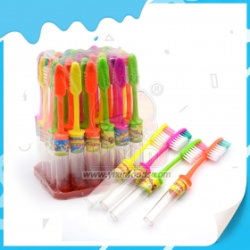 escova de dentes de brinquedo doce