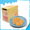 Iogurte nutritivo em formato de garrafa, gelatina suculenta e macia 