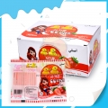 Caixa de embalagem de venda quente sabor morango doce cc stick 