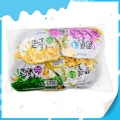 Nova embalagem em formato de banana com design de geleia de frutas 