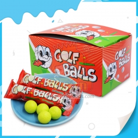Chiclete em formato de bola de golfe