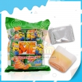 Novo rolinho de goma halal com sabor frutado e balas estouradas 