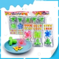 Giroscópio de alta qualidade com 8 peças de brinquedos coloridos e doces 