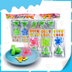 Doce de brinquedo giroscópio
