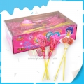 Pirulito de bala dura com sabor de frutas Halal Twins Heart 