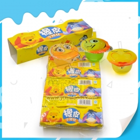 copo de geleia de frutas