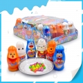 Mais novo design de embalagem de garrafa de desenho animado com doces de prensa de frutas 