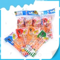 Atacado de balas de gelatina de frutas 85g com 6 palitos 