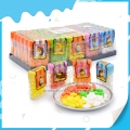 Balas de açúcar coloridas e saborosas 