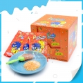 Delicioso doce de laranja com pirulito 