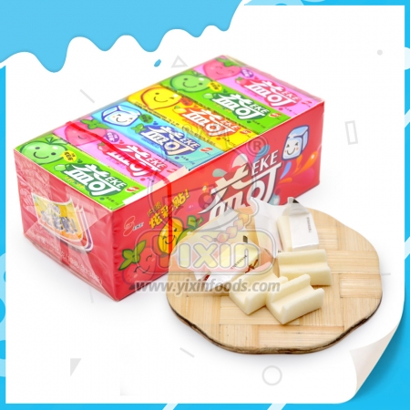 chiclete sabor frutado