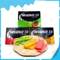 Goma de mascar de frutas com 5 unidades de sabor doce e saboroso 