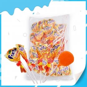 pirulito sabor laranja