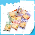 Biscoito crocante delicioso e mais vendido com 3 sabores em sachês 