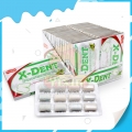 Goma de mascar profissional halal X-DENT sabor menta 