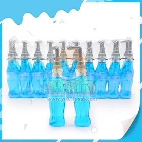 Spray de cola azul