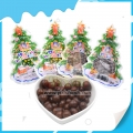 atacado de doces de chocolate em formato de árvore de natal 