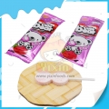 venda quente de pirulito de chiclete sabor morango doce e engraçado 