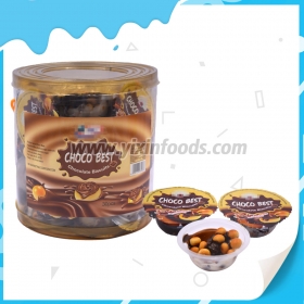 xícara de biscoito de chocolate