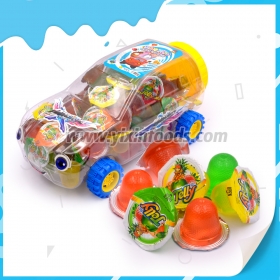 mini balas de gelatina