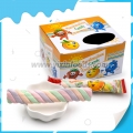 Algodão doce marshmallow torcido de duas cores 10g para venda 