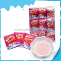 Suco instantâneo em pó sabor morango sabor doce 