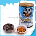 Embalagem pote sabor chocolate copo de chocolate 