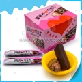 Biscoitos de chocolate com sabor doce de morango 