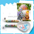 Embalagem de saco giratório multicolorido para doces de frutas 